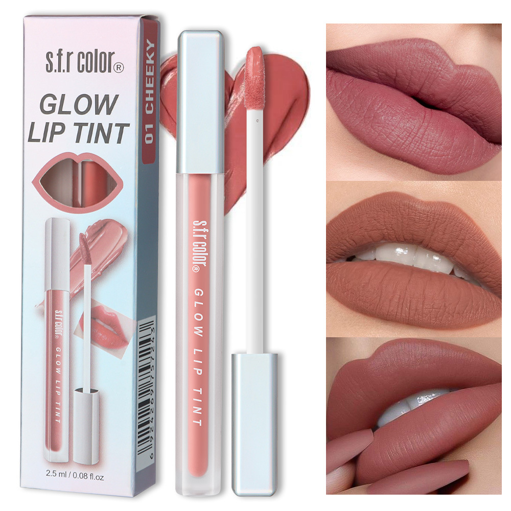 s.f.r color transfronterizo para blanquear y desvanecer las líneas labiales, fácil de pigmentar, brillo labial barato para estudiantes de color suave.