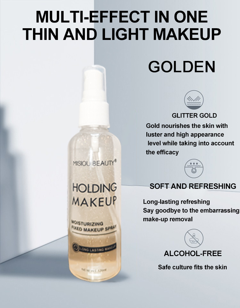 Makeup Setting Spray Application