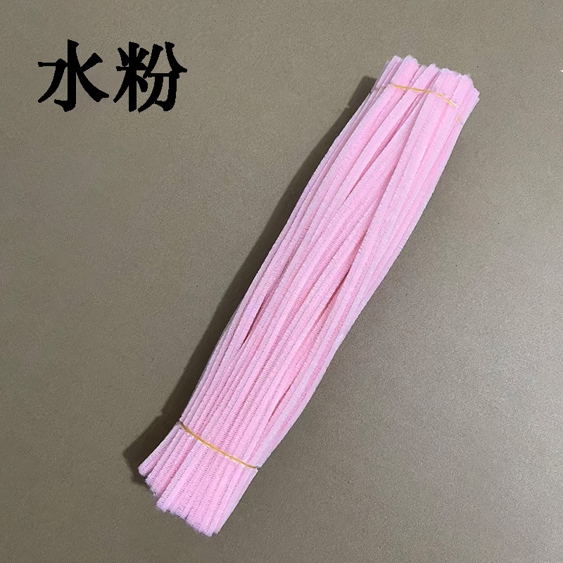 Macarón cifrado varilla de torsión niños DIY material paquete ramo de lana peluche juguetes hechos a mano al por mayor