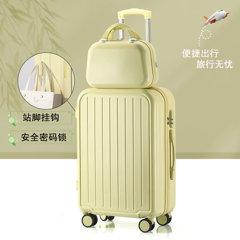 Luggage Suitcase for Women 2025 New High-Looking Trolley Case for Students and High School Students Password Box Universal Wheel Durable Suitcase