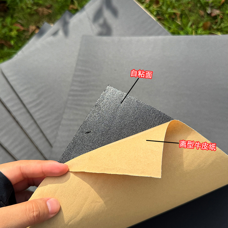 Car soundproofing cotton, car soundproofing mat, sound-absorbing pad, soundproofing for car hood, adhesive-backed soundproofing, cross-border foreign trade