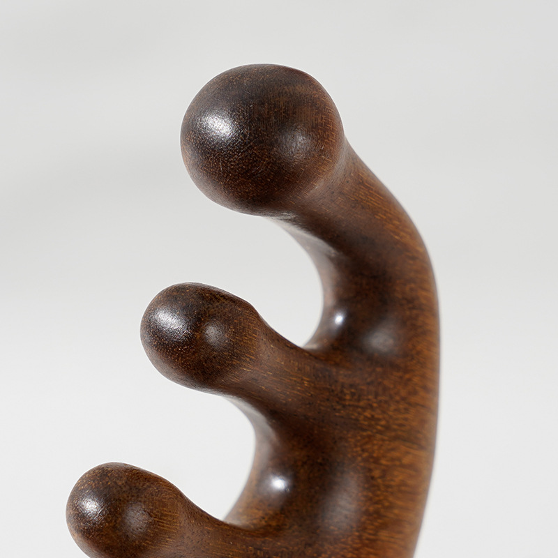 Cabeza redonda cabeza de Peine de sándalo peine meridiano peine de masaje peine de sándalo dorado portátil diente ancho peine de cinco dientes suministro directo de fábrica