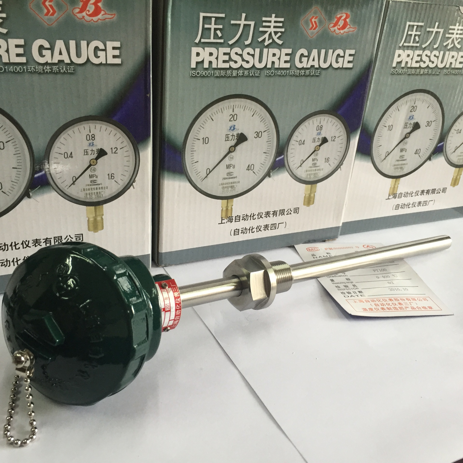 铠装热电阻 WZP-230 pt100 铂电阻