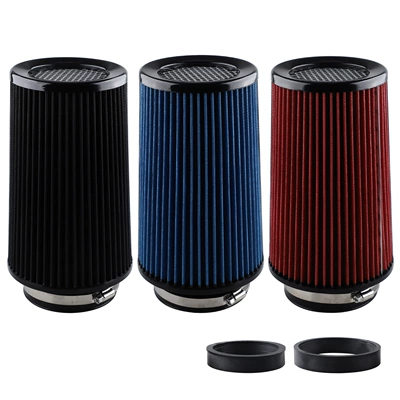 Avtomobil Yüksək Axınlı Hava Qəbulu Modifikasiyası Göbələk Başlığı 76mm 89mm 101mm Hava Filtri