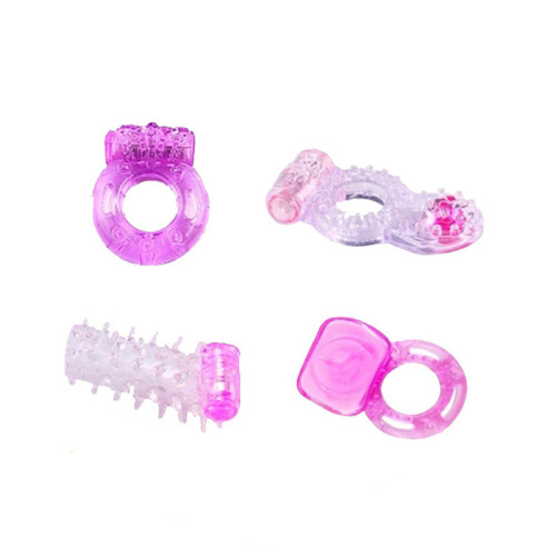 Adult product crystal ring, vibrating ring, cock ring, locking ring, pulsating ring—vibrating crystal locking sleeve ring for men and women