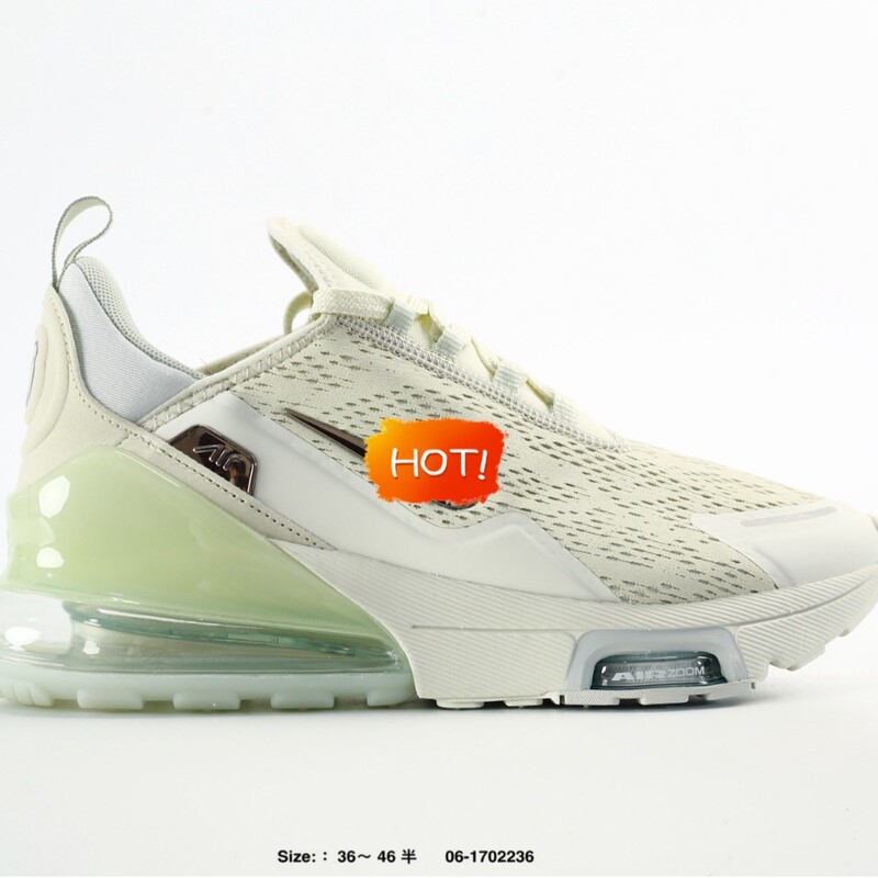 Cross-Border Putian Shoes Max270 Second-Generation Air-Cushion Shoes for Men and Women, Mesh Shock-Absorbing Non-Slip Casual Sports Shoes for Outdoor Use