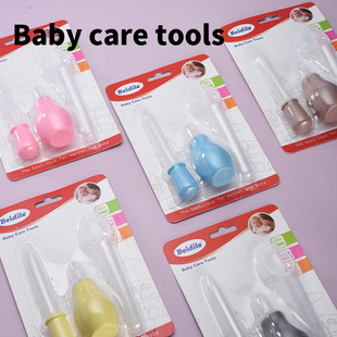 Baby Nasal Aspirator, Manual Snot Cleaner, Dropper Type Water Feeding Medicine Feeder, Medicine Spoon Set Combination