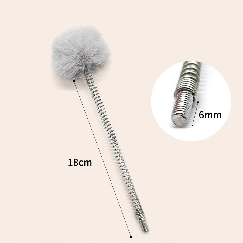 너트 6mm 스프링 - 연회색