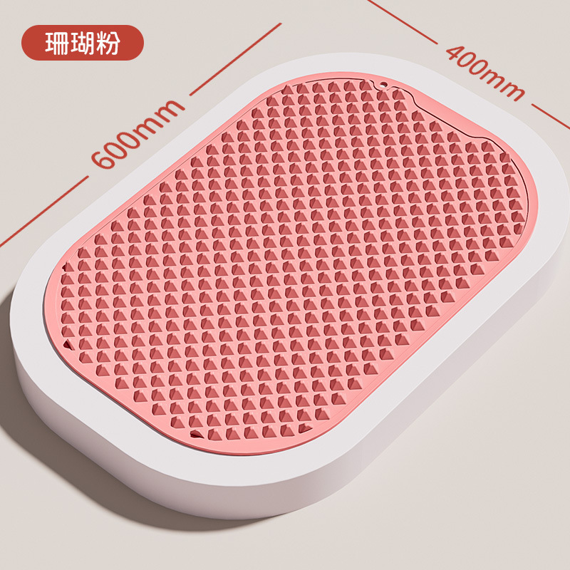 柔らかいシリコンの指の圧力板のその場の超ジョギングの指の圧力板の両面の足の裏のマッサージの指圧ステーションのフィットネスの器材|undefined