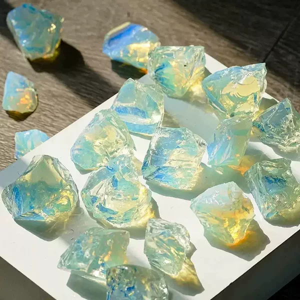 Natural Crystal Opal Raw Crystal Raw Crystal Ornaments Aromatherapy Diffuser Stone Flower Pot Fish Tank Landscaping DIY