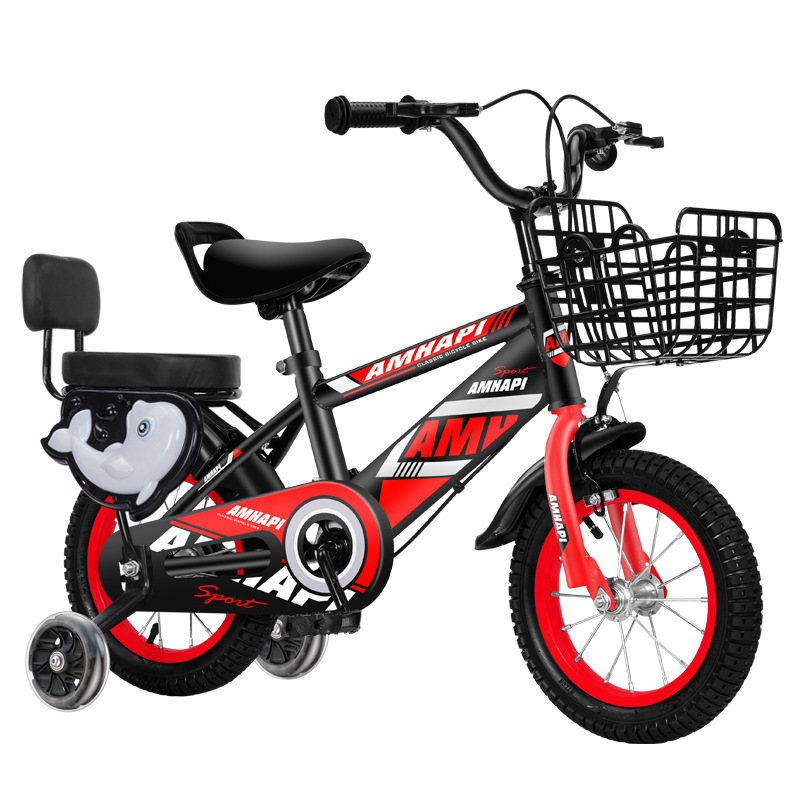 Bicicletas personalizadas para niños de 3 - 9 años de edad bicicleta para niños 14 pulgadas bicicleta para niños y niñas blke