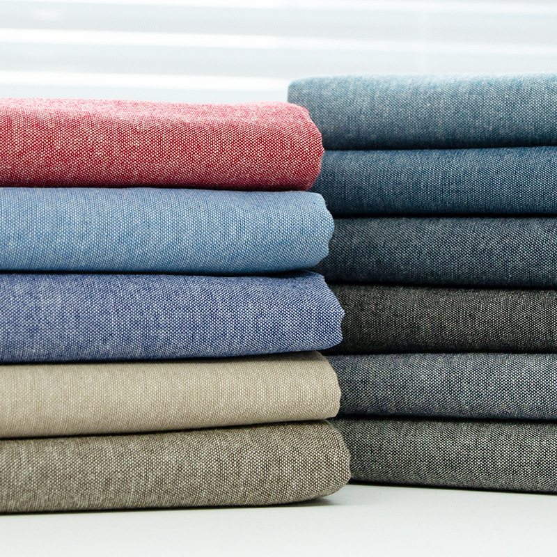 全棉青年布 21支高密梭织diy衬衫布鞋帽箱包服装玩具面料现货供应