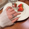 Brand advanced ring suitable for men and women, high-quality style, on index finger