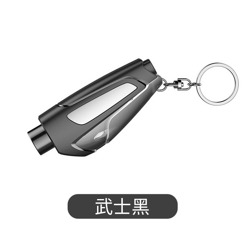 自動車安全ハンマー金属救命ハンマー車載窓破器シートベルトタングステン鋼頭銃式スプリング秒窓破応急|undefined