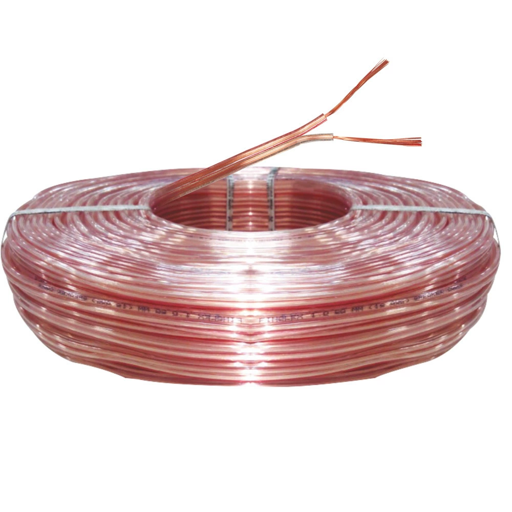 Кабель Tukens 2 Core Sound Copper Copper Copper Aluminum Audio Electronic Line 0.75мм2*2C 1.0мм2*2C
