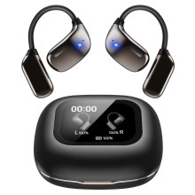 JM25彩屏智能蓝牙耳机无线开放式挂耳降噪运动音乐耳塞 工厂批发