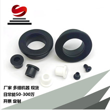 厂家直销 现货供应商 耐高温 硅胶T型空心护线圈 密封圈机箱电线