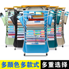 特厚大容量牛津布课桌神器学生桌边书挂袋可调学习书本收纳袋挂书