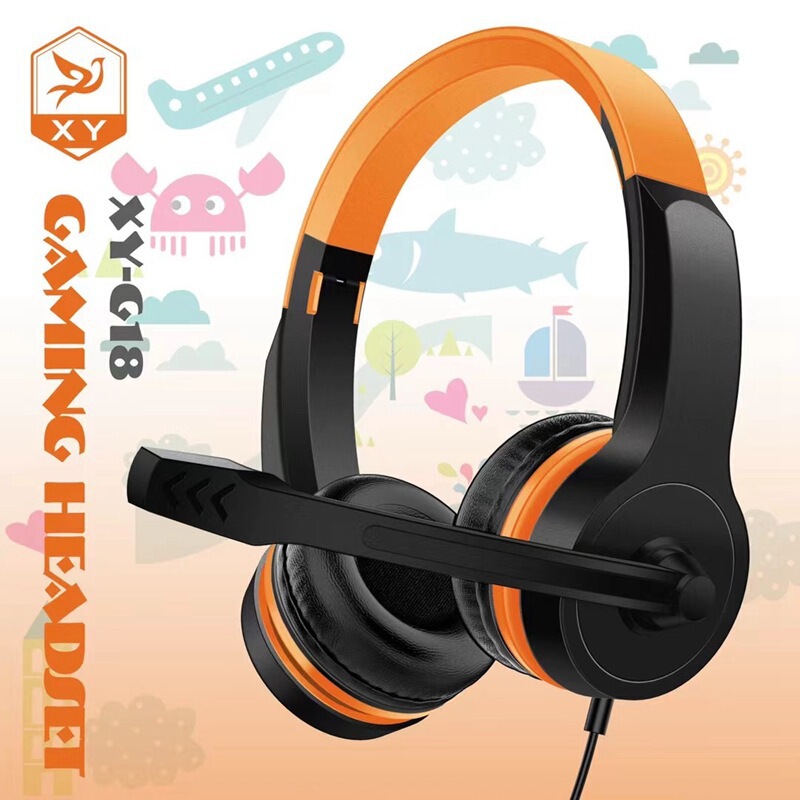 XY-G18 e-sports game headset headset wired with microphone PS5/PS4/Switch/Xbox/PC mobile phone XY-G18 e-sports game headset headset wired with microphone PS5/PS4/Switch/Xbox/PC mobile phone