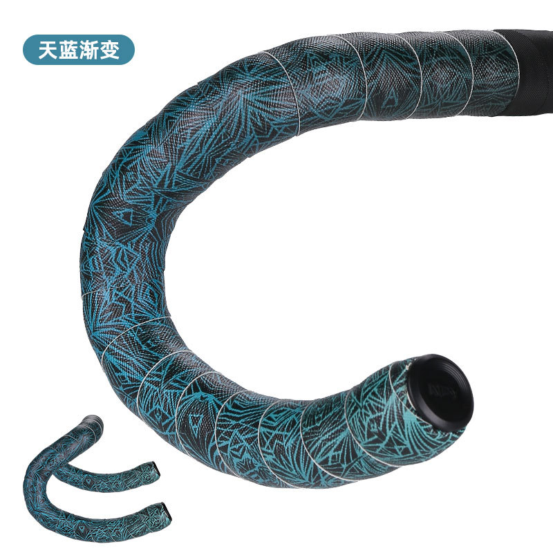 NPY hielo agrietado carretera bicicleta manillar correa de viaje deportivo bending manillar correa de bobinado manillar correa de viaje