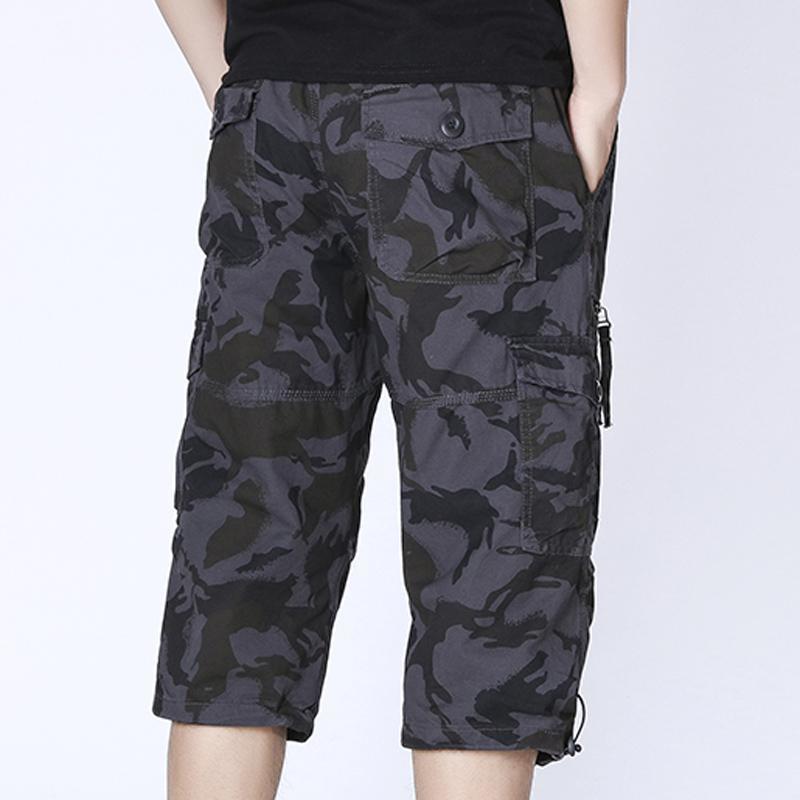 Pantalones cortos casuales para hombre, estilo coreano, deportivos, holgados, talla grande, para trabajo, verano, tipo harem, tres cuartos. image 10