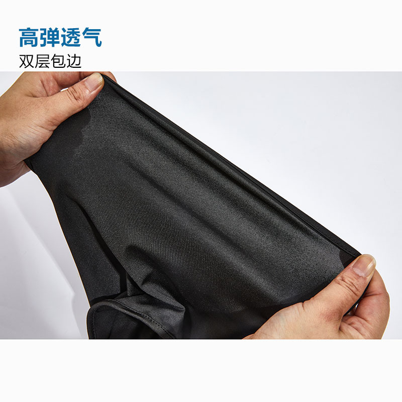 Máscara de equitación al aire libre de verano forro de casco de motocicleta protección solar máscara de seda de hielo gorra absorbente de sudor de secado rápido lycra sombrerería