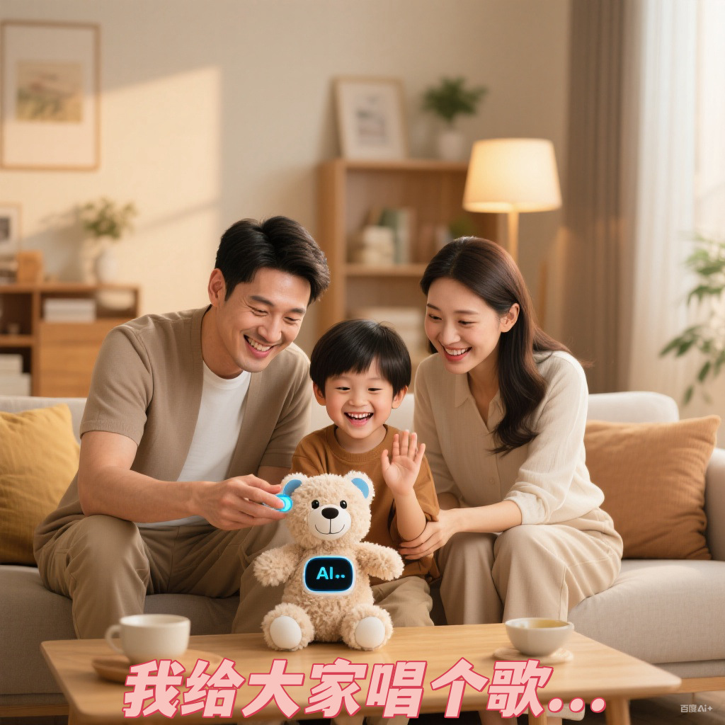 Nuevo logotipo estrella voz mensaje grabación oso peluche acompañar evento regalo de vacaciones