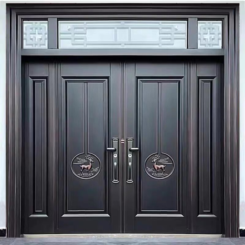 Factory Direct Sales Zinc-Magnesium Alloy Doors, Self-Built House Doors, Rural Doors Factory Direct Sales Zinc-Magnesium Alloy Doors, Self-Built House Doors, Rural Doors