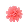 Shiffon children's hair accessory lapel pin, 5cm, wholesale, 40 colors