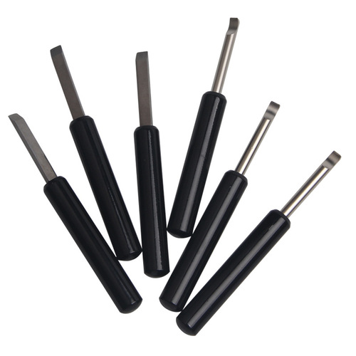 Watch repair tools, watch cover pry, battery repair, pry tool, pry knife, high hardness steel black handle pry bottom knife