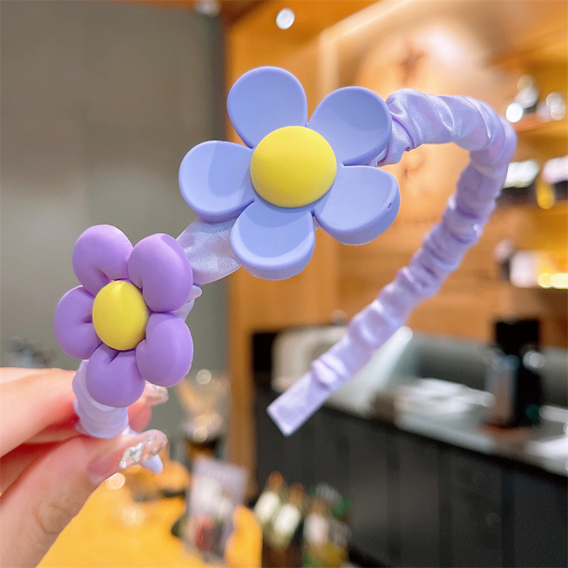 Nueva horquilla Chica diadema antideslizante bebé no duele tocado de pelo Corea del Sur diadema infantil niña linda accesorios para el cabello