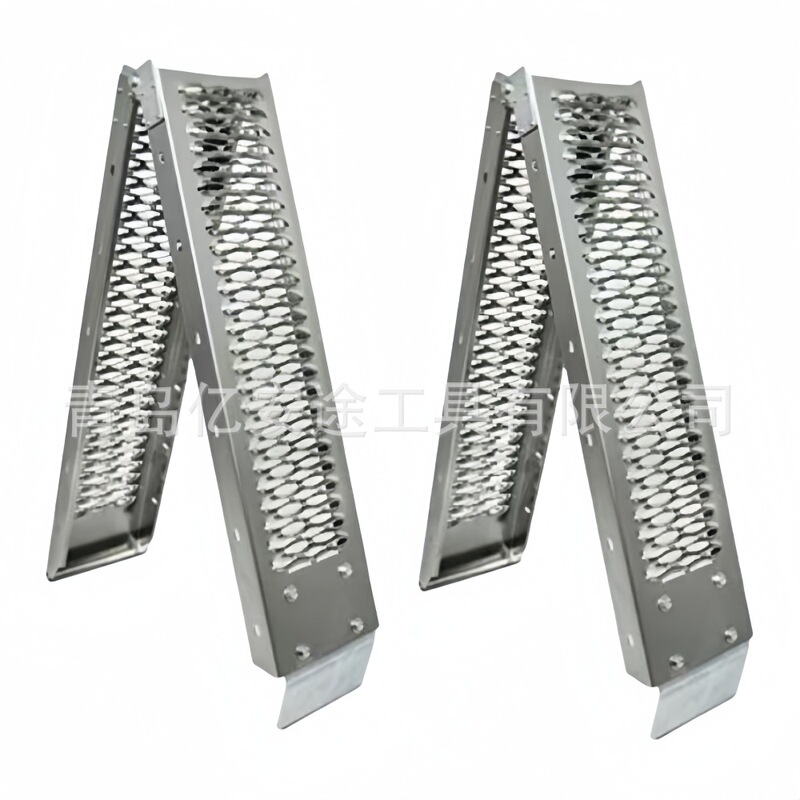 Foldable Serrated Iron Ramp, Motorcycle Trailer Atv Ramp, Barrier-Free Slope, Climbing Ramp Foldable Serrated Iron Ramp, Motorcycle Trailer Atv Ramp, Barrier-Free Slope, Climbing Ramp