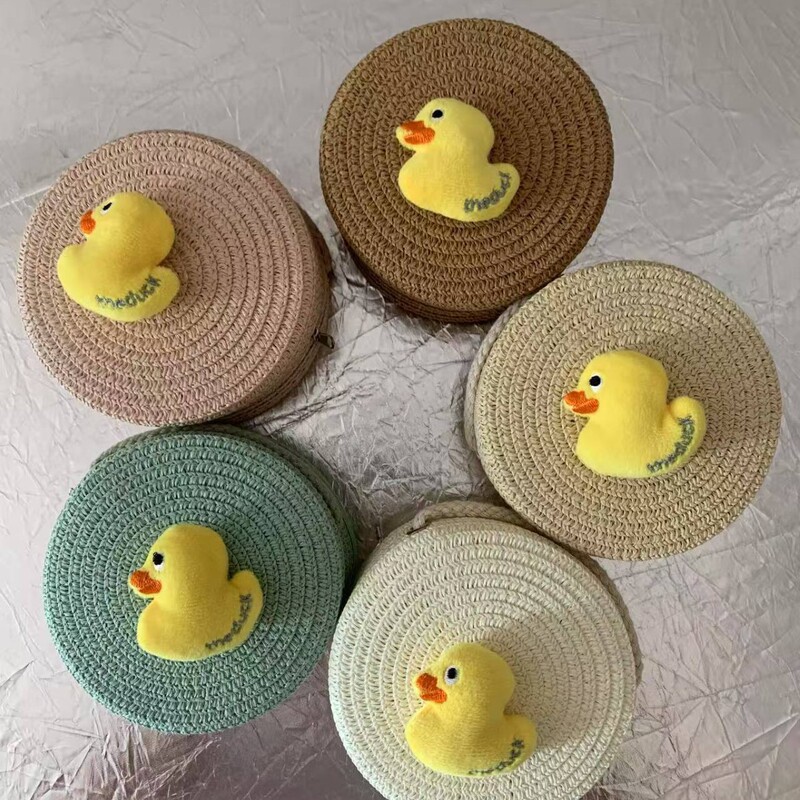 Children's Girls' Summer Straw Woven Decorative Backpack Sports Casual Coin Purse Manufacturer Wholesale Fashionable Versatile Children's Girls' Summer Straw Woven Decorative Backpack Sports Casual Coin Purse Manufacturer Wholesale Fashionable Versatile
