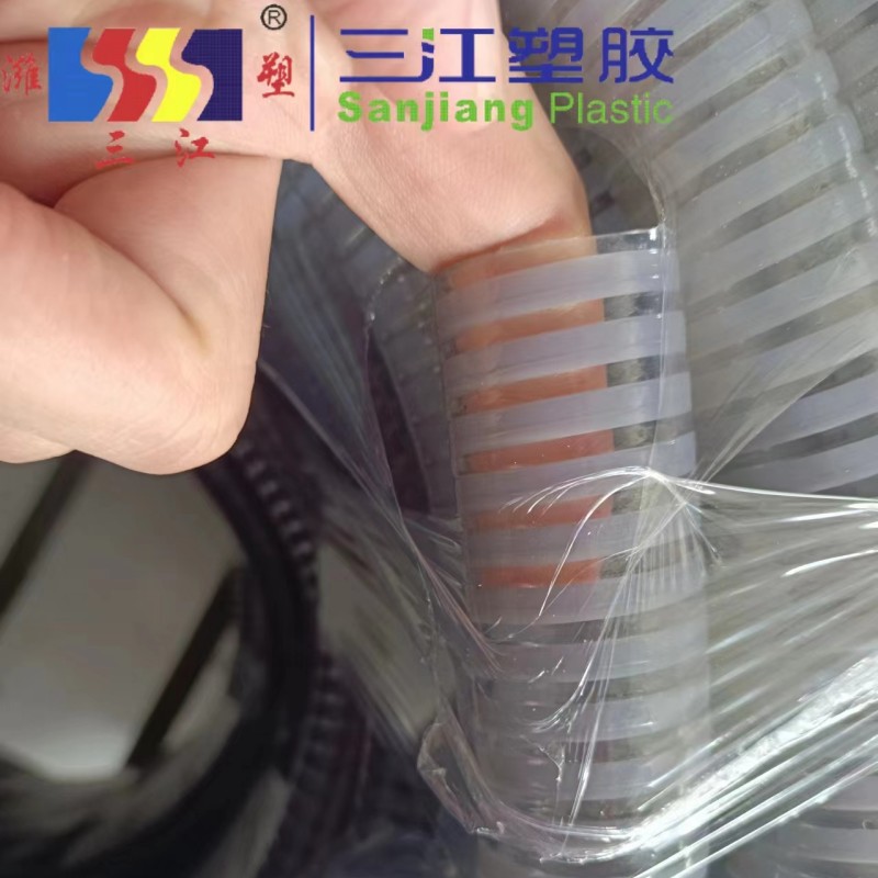 三江塑胶1寸塑筋管塑筋螺旋管四季通用壁厚2.3mm日晒不变色防寒