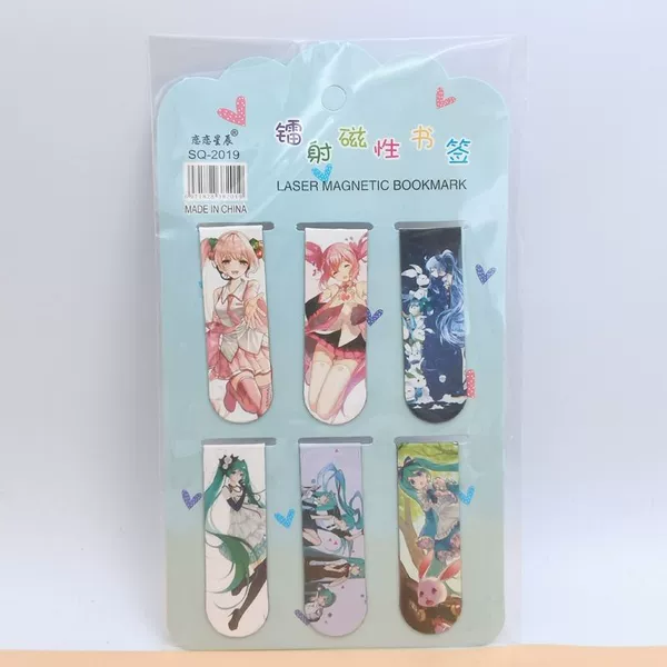 Hatsune Miku Bookmark [price of six pieces per piece]