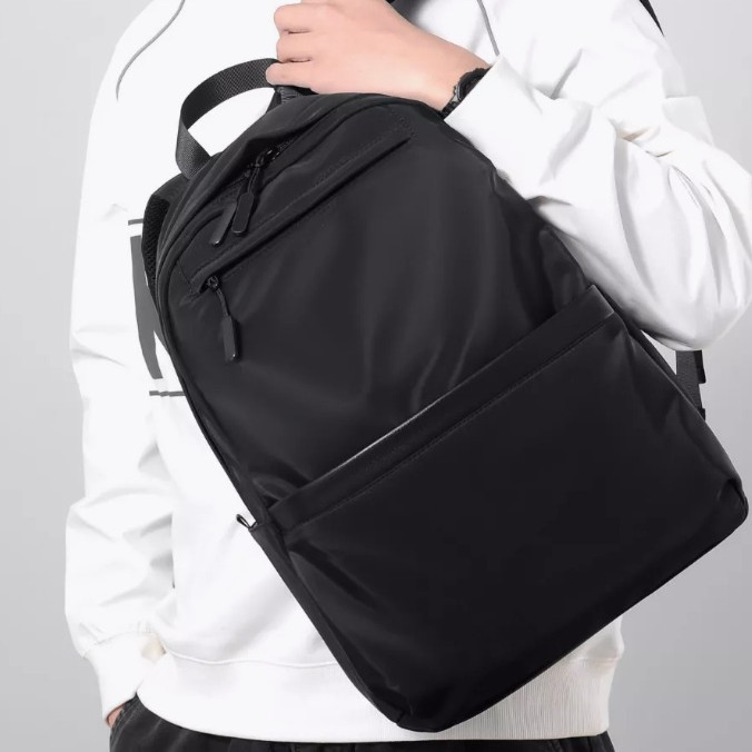 Cross-Border Backpack, Fashionable Lightweight Casual School Bag, New Customized Logo College Student Texture Commuter Computer Bag