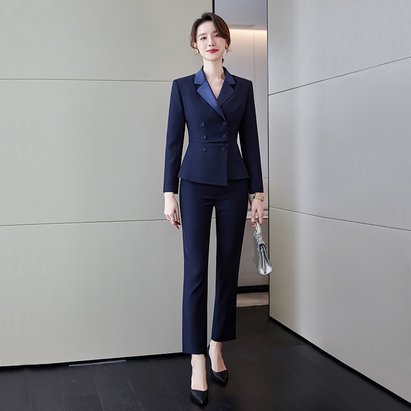 Fashionable set, jacket, nurse uniform for work
