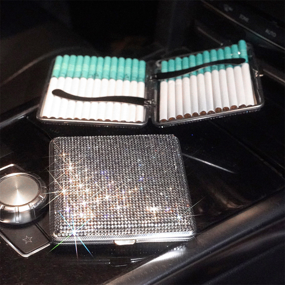 (Cross-border trading), metal cigarette case, windproof creative handheld storage box, 20 pieces 3