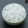 8mm white jade (non -perforated single)