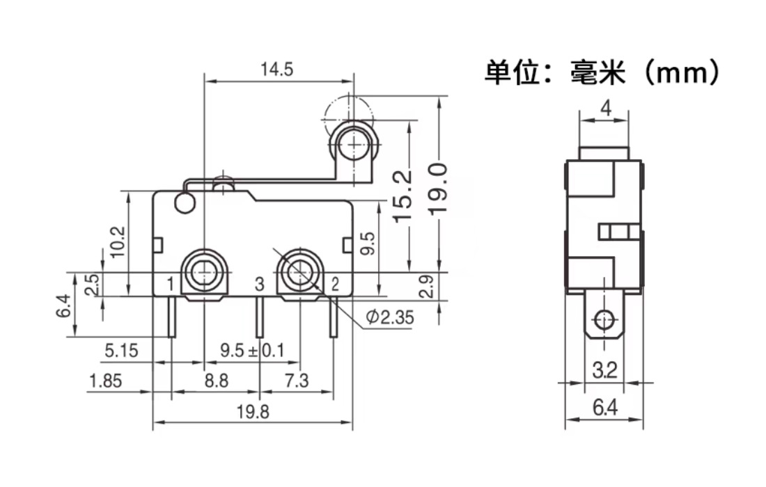 中型微动带轮图纸