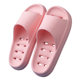 Hotel Leakage Slippers Women's Summer Indoor Household Bathing Slippers Bathroom Non-Slip Quick-Dry Hollow Slippers Men's