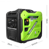 Цифровой мотор, портативный модифицированный дом на колесах для мороженого, 220v, генерирование электричества