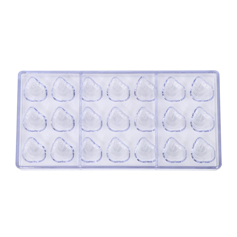 Suministro directo de fábrica molde de chocolate DIY herramientas para hornear molde de caramelo de chocolate de plástico duro molde para hornear