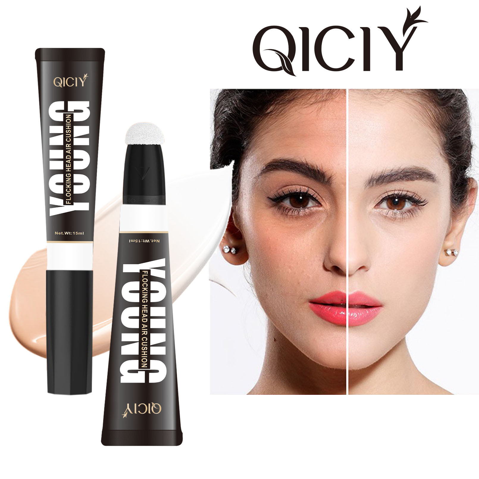 popular soft matte foundation primer concealer long lasting contour bb cream liquid foundation_voghion.com