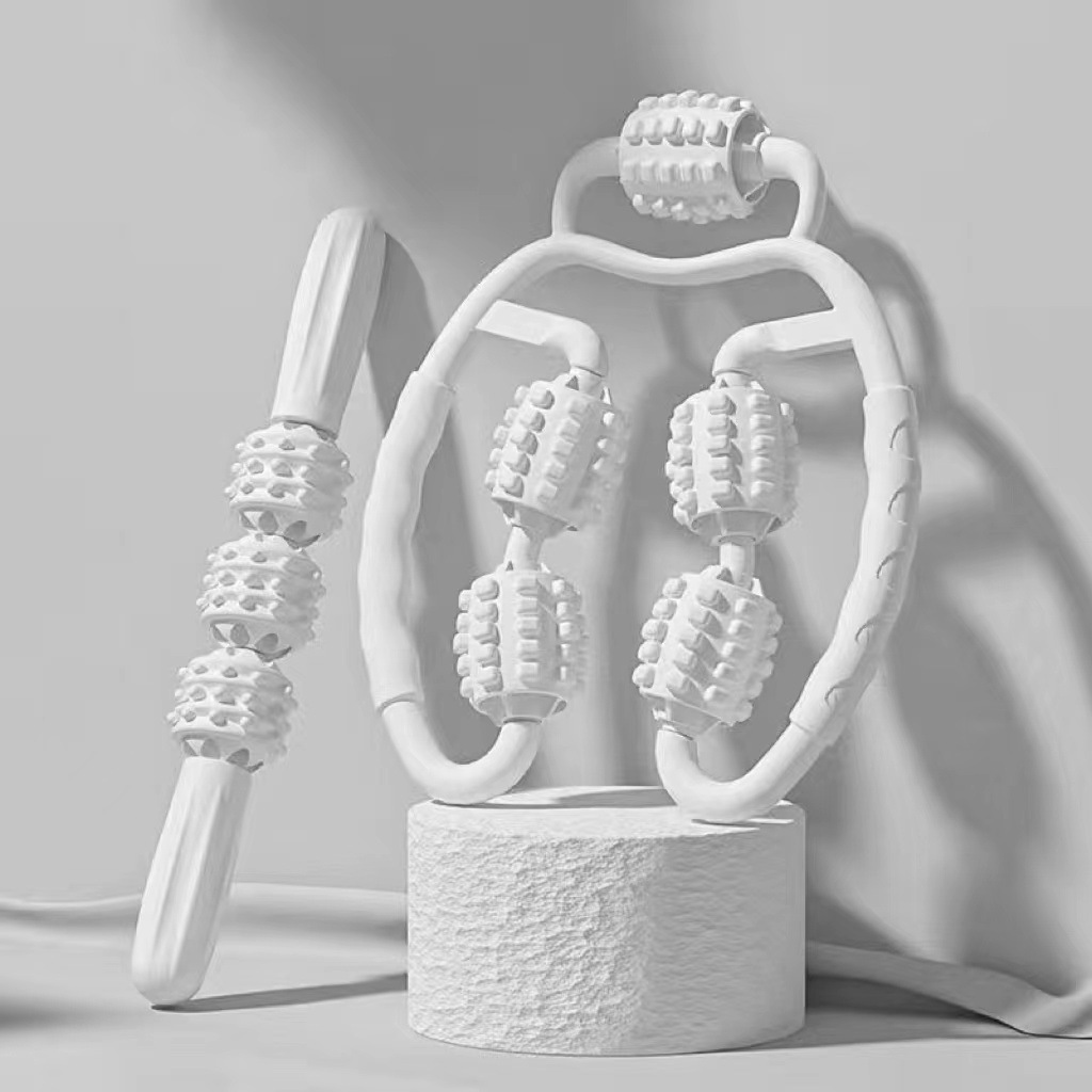 5륜 마사지기 화이트 + 3륜 마사지봉