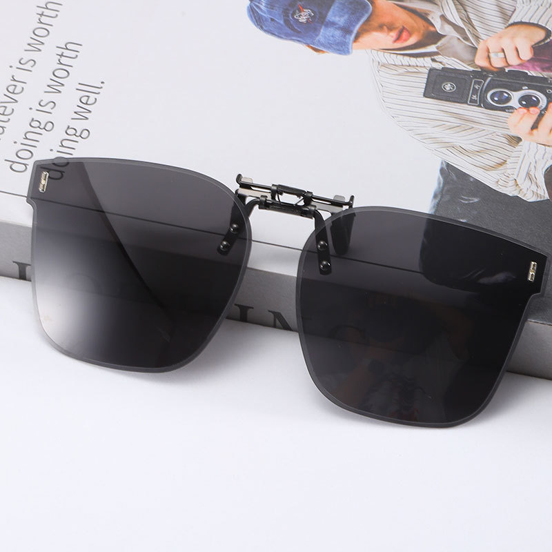 Sunglasses for men driving special clip polarizer myopia glasses…