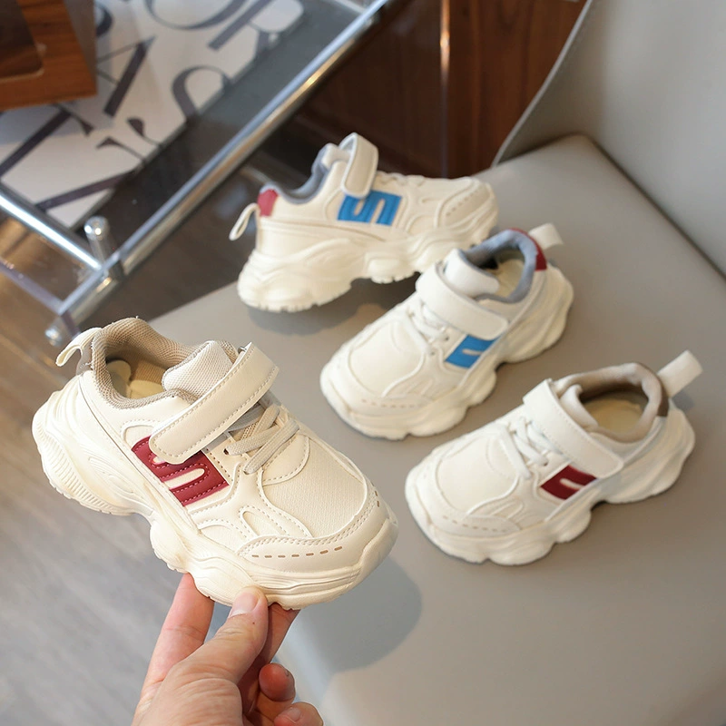 2025 Новый стиль детской обуви оптом для мальчиков дикий водонепроницаемый ребенок повседневные легкие кроссовки для девочек