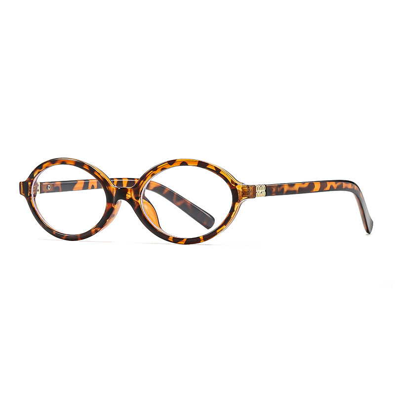 Vintage Nerd Brille Oval Schildpattoptik Für Damen Retro Look_voghion.com