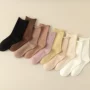 ins月子新款手工堆堆袜