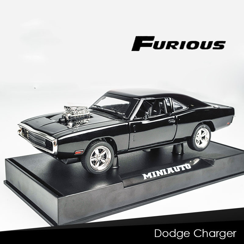 Jianyuan aleación modelo de coche 1:32 Dodge caballo coche deportivo con sonido y luz Tire hacia atrás juguete coche música modelo decoración colección